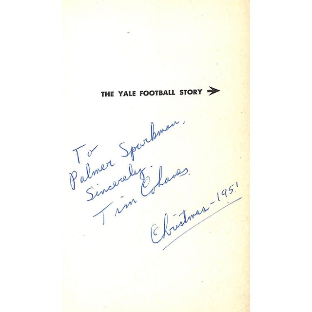 "The Yale Football Story" 1951 Cohane, Tim For Sale - Image 4 of 11
