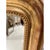 French 19th Century French Louis Philippe Small Gold Mirror With Flowers For Sale - Image 3 of 6