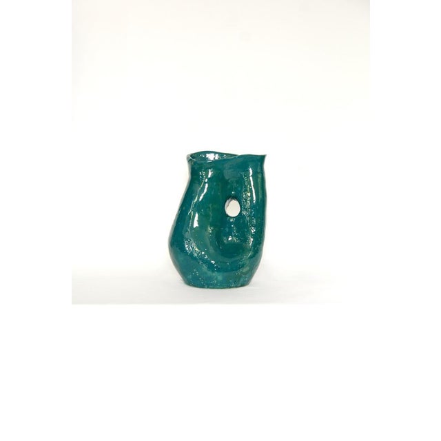 Magma is a one-of-a-kind ceramic vase, crafted by a ceramics school student in 1975 and embodies the spirit of bold...