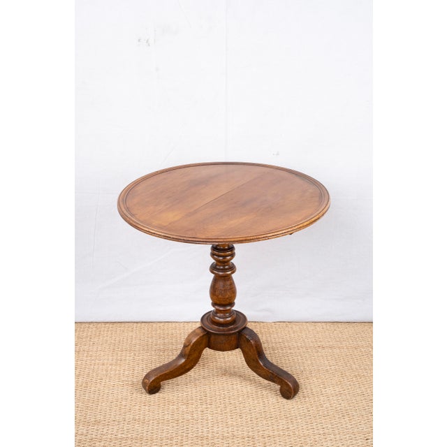 French 19th Century French Tripod Table For Sale - Image 3 of 7