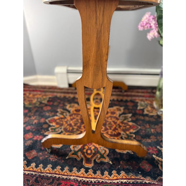 Vintage Baker Furniture Regency Rosewood & Brass Kidney Desk or Console Table For Sale - Image 12 of 16