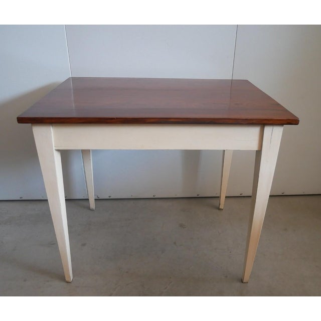 Antique Fixed Rectangular Table, 1920s For Sale - Image 6 of 17