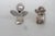 Silver Plated Cherub Pair Miniature Christmas Angels 2pc Holiday Figures 4812b For Sale - Image 10 of 12