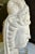 White Asian Marble Quan Yin Buddha Bust or Head For Sale - Image 8 of 12