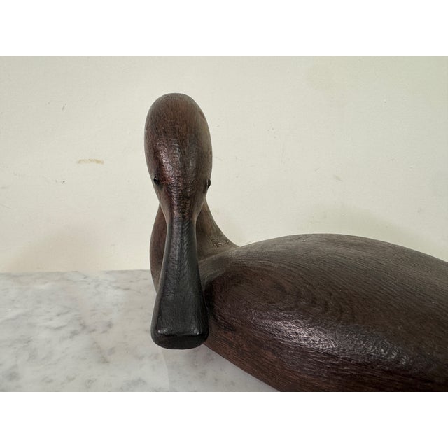 Carved Wood Pintail by Guy Taplin, 1980s For Sale - Image 3 of 17