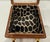 Wood Tiki MCM Wood Cigar Box Onyx Reserve Groovy Martini II Art Purse Handbag Celeste Peters For Sale - Image 7 of 9