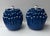 Mid-Century Modern Contemporary Pair of Blue Anemone Ceramic Lamps. Italie For Sale - Image 3 of 13