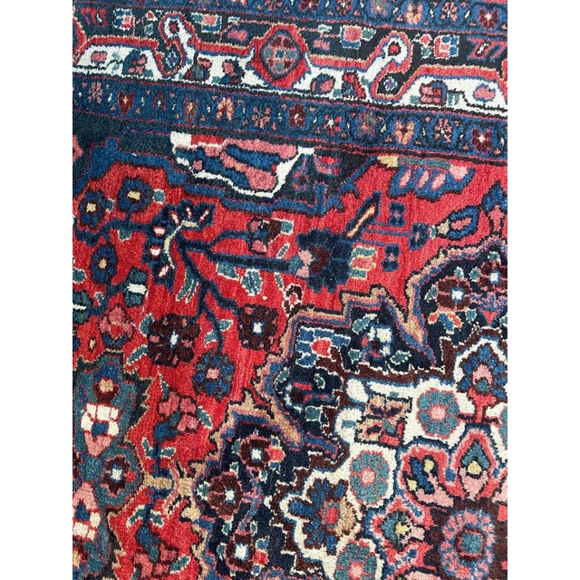 1940s Mid-Century Kurdish Rug, 1940s For Sale - Image 5 of 17