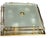 Gold-Plated Metal and Crystal Glass Ontario Ceiling Lamp from Austrolux, 1970s For Sale