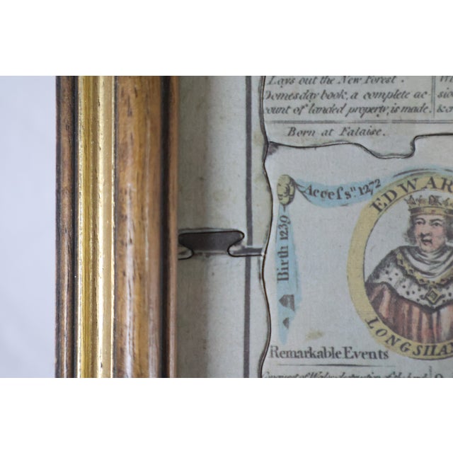 English Circa 1970 Wallis English Royal History Wooden Puzzle, Framed For Sale - Image 3 of 18