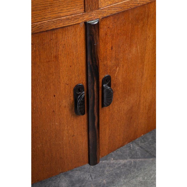 Stone Vintage Amsterdam School Sideboard, 1930s For Sale - Image 7 of 15