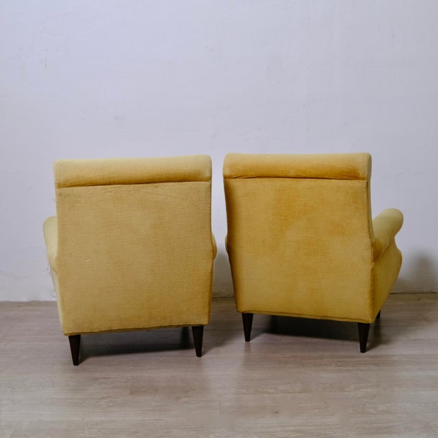 Vintage Italian Lounge Chairs, 1950s, Set of 2 For Sale - Image 11 of 18