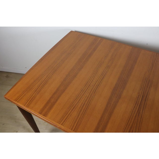 Scandinavian Extendable Teak Dining Table, 1960s For Sale - Image 18 of 18