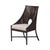 McGuire Barbara Barry Caned Arm Chair. Features caning framed in rattan and accented by the collection's signature half-...