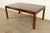 Brown Henredon Mid-Century Hollywood Regency Mahogany and Burl Wood Extension Dining Table, Newly Refinished For Sale - Image 8 of 14