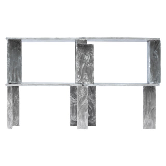 Mother of Pearl Finish Cabinet by Marten and Joost For Sale