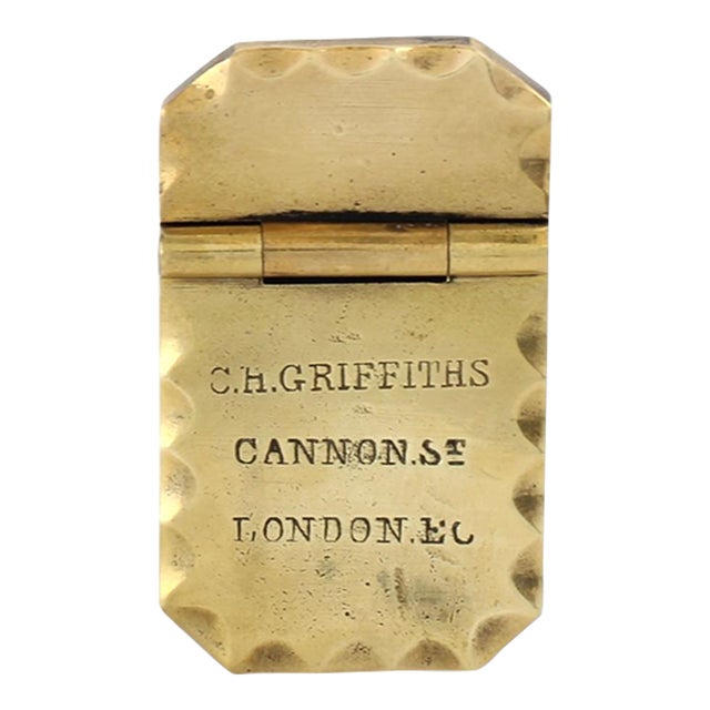 Antique London Lock Cover For Sale