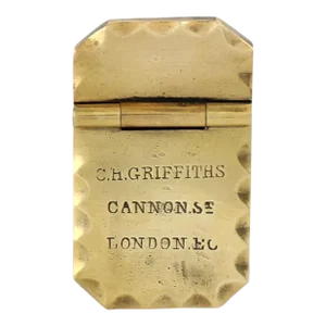 Antique London Lock Cover