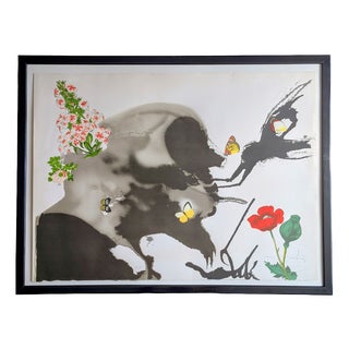 Salvador Dali, Autumn (M&L 1370), 1972, Hand-Signed Original Color Lithograph For Sale