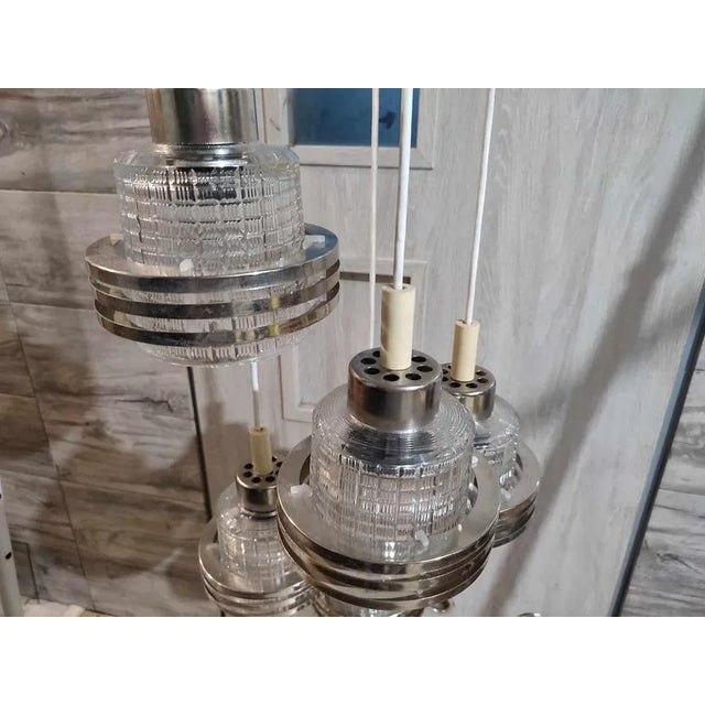 Space Age Sputnik Lamp from Napako, 1970s For Sale - Image 3 of 9