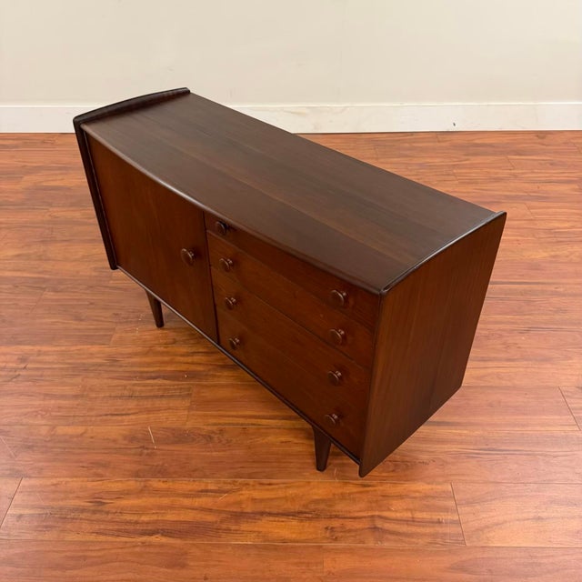 1960s A. Younger Compact Afromosia & Teak Sideboard For Sale - Image 5 of 9