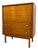Vintage Mid Century Modern Dixie Highboy Dresser Chest For Sale
