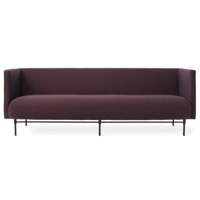 Galore 3 seater sprinkles eggplant by Warm Nordic Dimensions: D222 x W83 x H 76 cm Material: textile upholstery, powder...