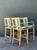 Vintage Carved Dolphin and Fabric Bar Stools - Set of 4 For Sale - Image 9 of 12