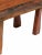 Rustic Antique French Provincial Live Edge Pine Harvest Table Workbench For Sale - Image 9 of 10