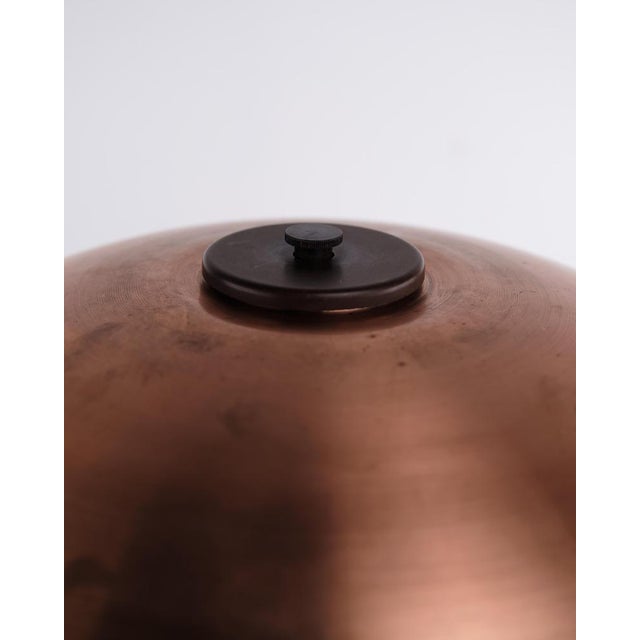 Model Ph 3.5/2 Table Lamp in Copper with Amber Shades from Poul Henningsen, 1930s For Sale - Image 3 of 10