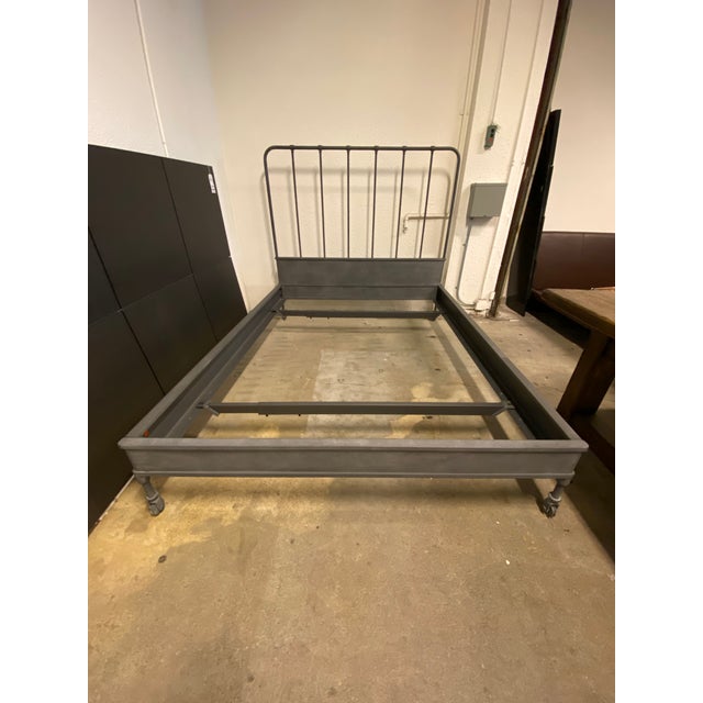 Queen Size Restoration Hardware Dutch Bed Frame Chairish