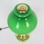1960s Green Opal Glass Table Lamp, 1960s For Sale - Image 5 of 8