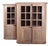 German Bleached Cabinets, 1920s, Set of 2 For Sale