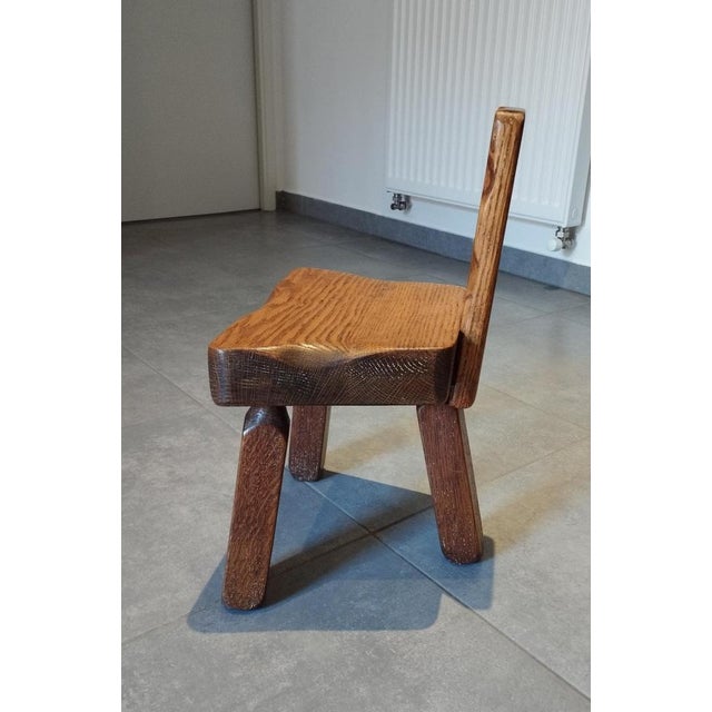 Vintage Scandinavian Tripod Chair, 1960s For Sale - Image 13 of 18