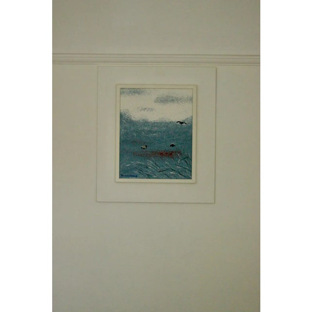 Bruno Wiklund, Orrtupparna Samlas (The Black Grouse Gather), 1985, Oil on Canvas, Framed For Sale - Image 11 of 11