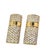 A Stunning Pair of HS Vintage Pave Diamond Earrings 4.52 Total Carats. • High Polish 18K Yellow Gold Pave set with ninety-...