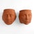 Ceramic Vintage Rookes Pottery God and Goddess Face Planters For Sale - Image 7 of 12