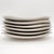 Late 20th Century Sango Quadrille Semi-Porcelain Black Lilies #5101 Snack Plates, Made in Korea- Set of 6 For Sale - Image 10 of 12