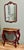 French Console Table and Mirror, Set of 2 For Sale - Image 4 of 8