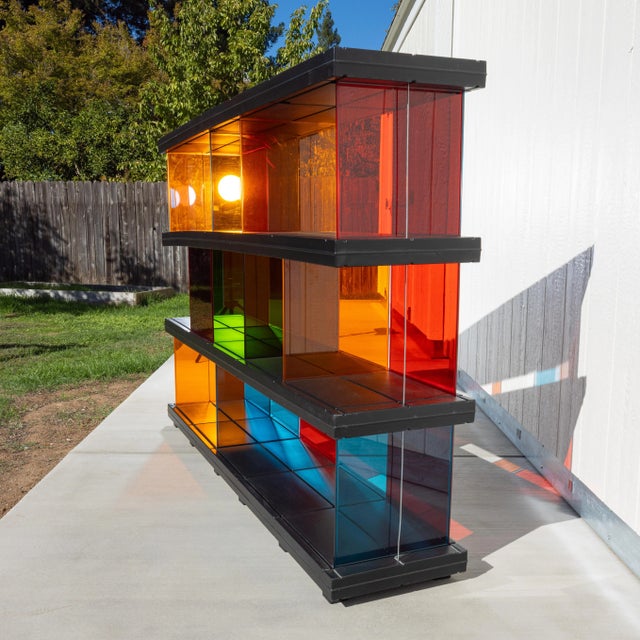 Orange Postmodern Ronan & Erwan Bouroullec for Vitra Modular Shelving Bookcase For Sale - Image 8 of 14