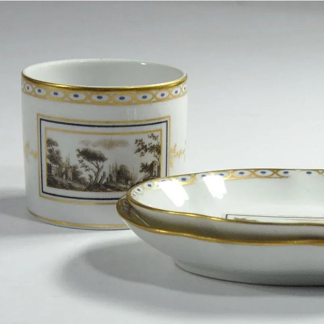 Italian Porcelain Fiesole Set by Richard Ginori, 1960s, Set of 3 For Sale - Image 3 of 12