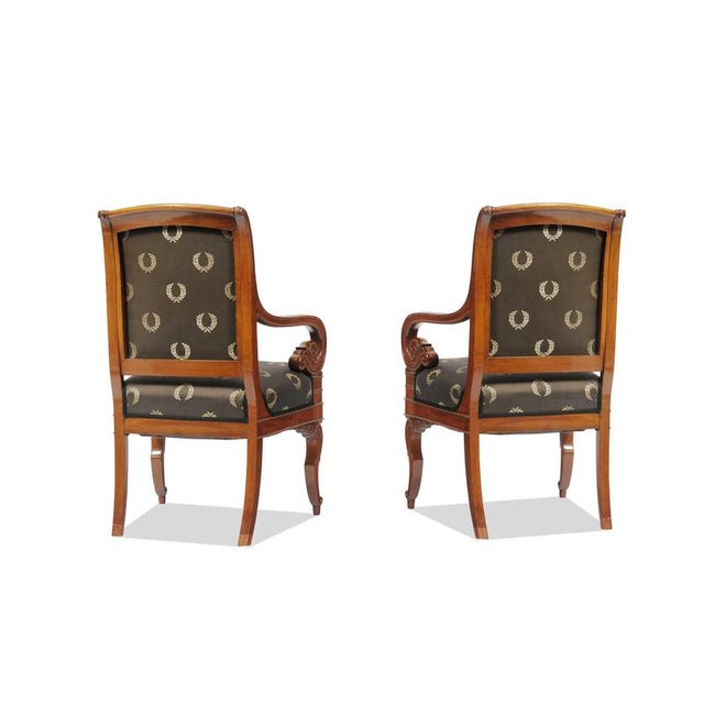Armchairs, France, 1850-1860, Set of 2 For Sale - Image 3 of 9