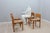 Vintage Rustic Dining Chairs with Straw Seat attributed to Renato Toso, 1970s, Set of 4 For Sale - Image 12 of 16