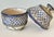 Moroccan Vintage Moroccan Fez Pottery Lidded Jobbana Jar With Silver Filigree Circa 1980 For Sale - Image 3 of 12