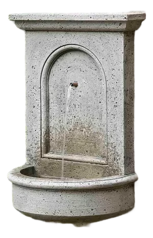 Portico Renaissance Gray Concrete Fountains