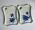 Mid 20th Century Pair Royal Doulton "Blå Blomst" Lattice Porcelain Trays For Sale - Image 18 of 18