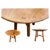 Andrianna Shamaris Midcentury Couture Round Teak Table with Butterflies Inlaid For Sale - Image 14 of 18