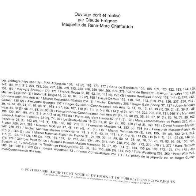 "Decoration Tradition Et Renouveau" 1973 Fregnac, Claude For Sale - Image 9 of 12