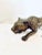 Large 1960s Vintage Bronze Metal Panther / Cheetah Figure For Sale - Image 4 of 11