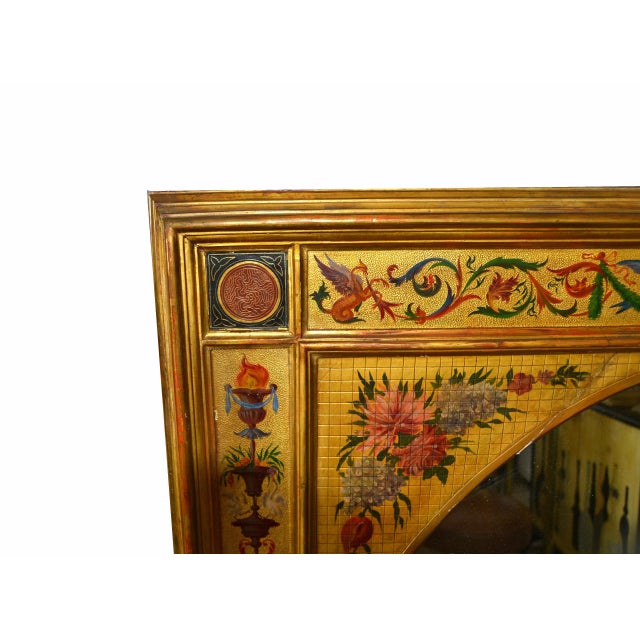 Late 19th Century 19th Century Giltwood Italian Wall Mirror For Sale - Image 5 of 11